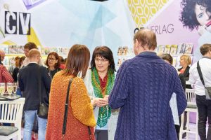 Veronika Hug mit Gästen, Messe HH Cologne 2018 Meet & Greet
