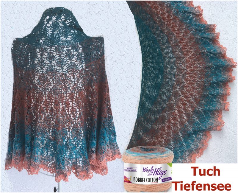 Tuch Tiefensee Bobbel Cotton Collage