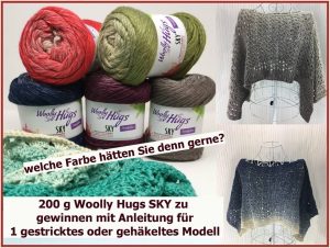 Facebook Gewinnspiel Woolly Hugs Sky