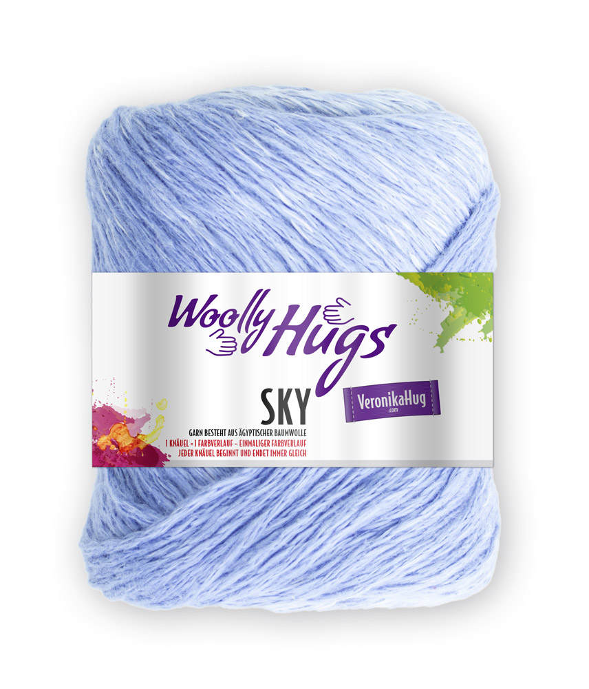 Woolly Hugs Sky 55