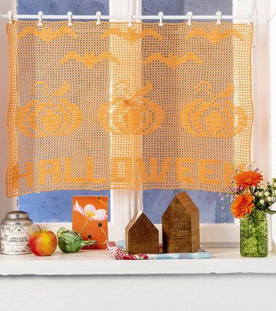 Gardine Happy Halloween Haekeln 399×450 Gardine Happy Halloween Haekeln 399x450