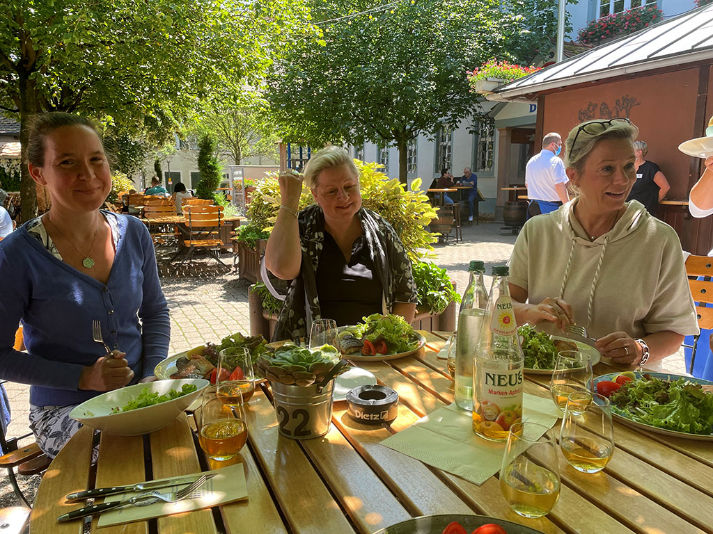 Kulinarisch Wurden Wir Während Dem Seminar Im Domhof In Speyer Bestens Verwöhnt