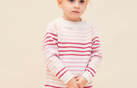 7020 Raglanpullover Von Obene Stricken Fuer Kinder Anleitung Veronika Hug