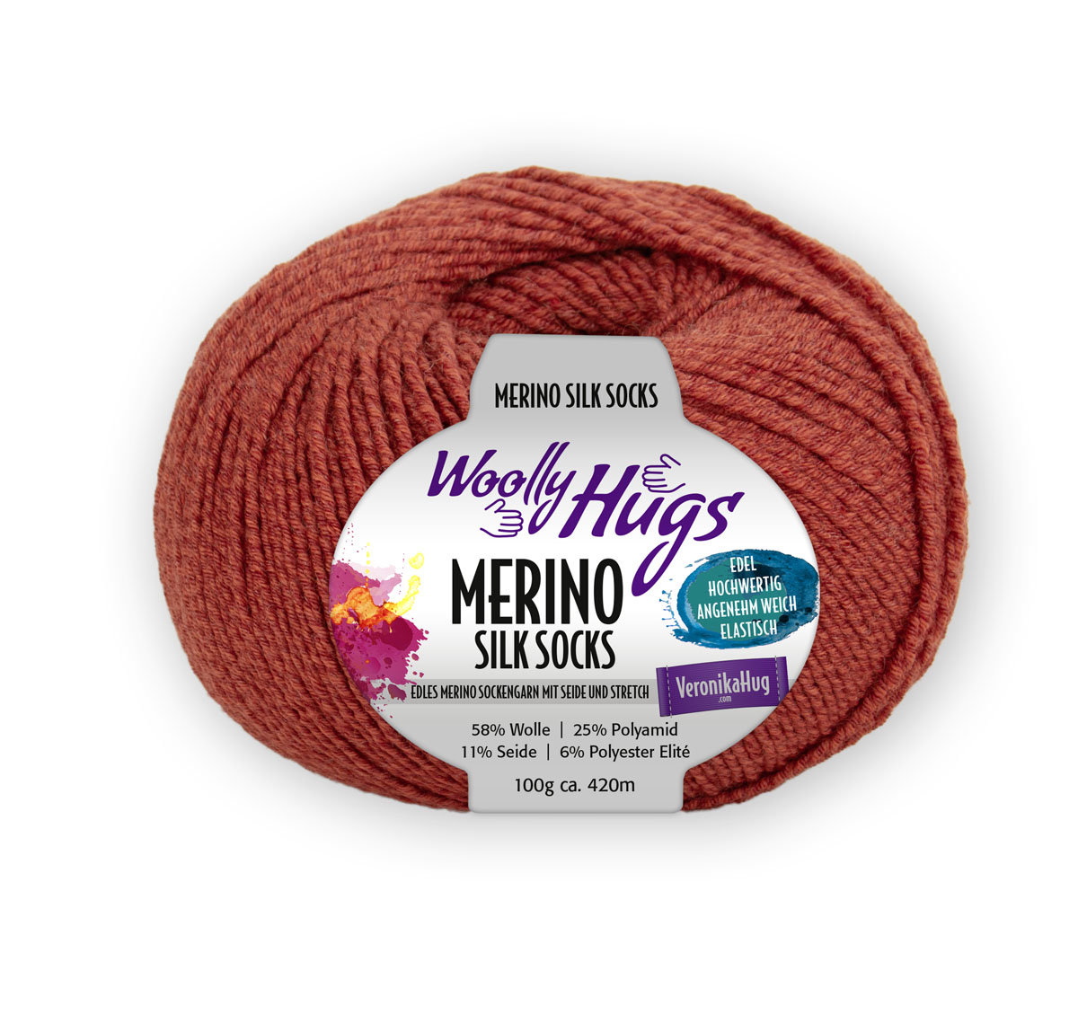 Woolly Hugs Merino Silk Socks 227
