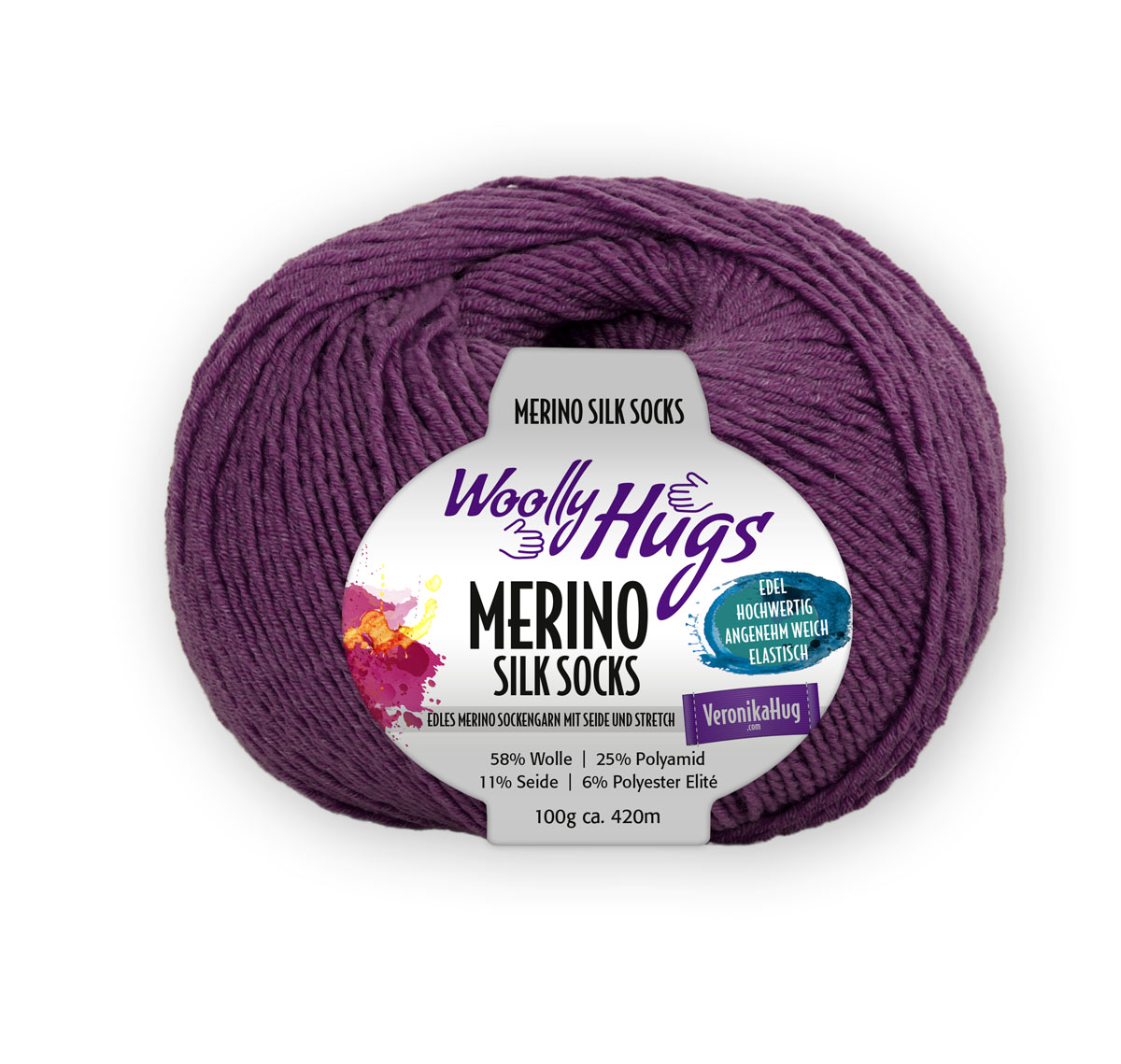 Woolly Hugs Merino Silk Socks 247
