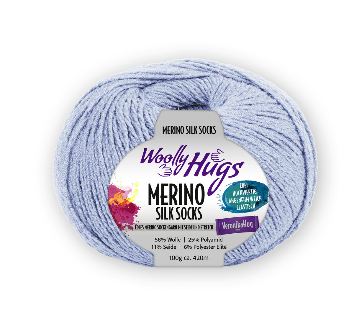 Woolly Hugs Merino Silk Socks 257