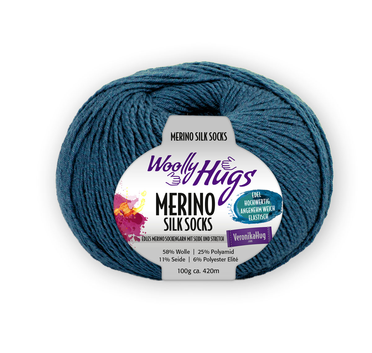 Woolly Hugs Merino Silk Socks 266
