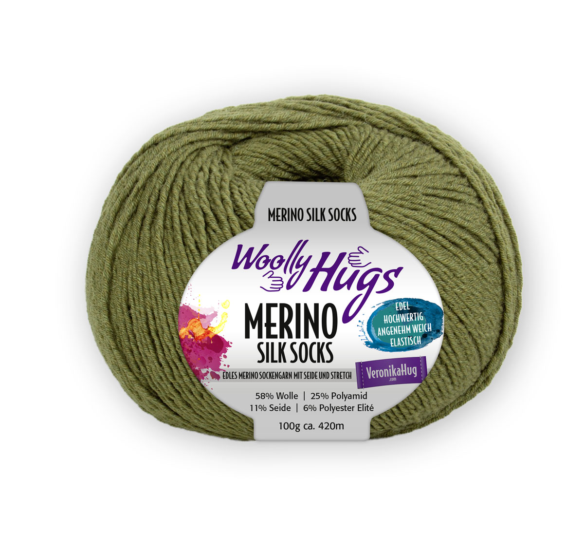 Woolly Hugs Merino Silk Socks 273