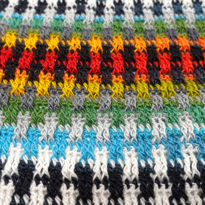 Tuch Rainbow Crochet 3 Quad