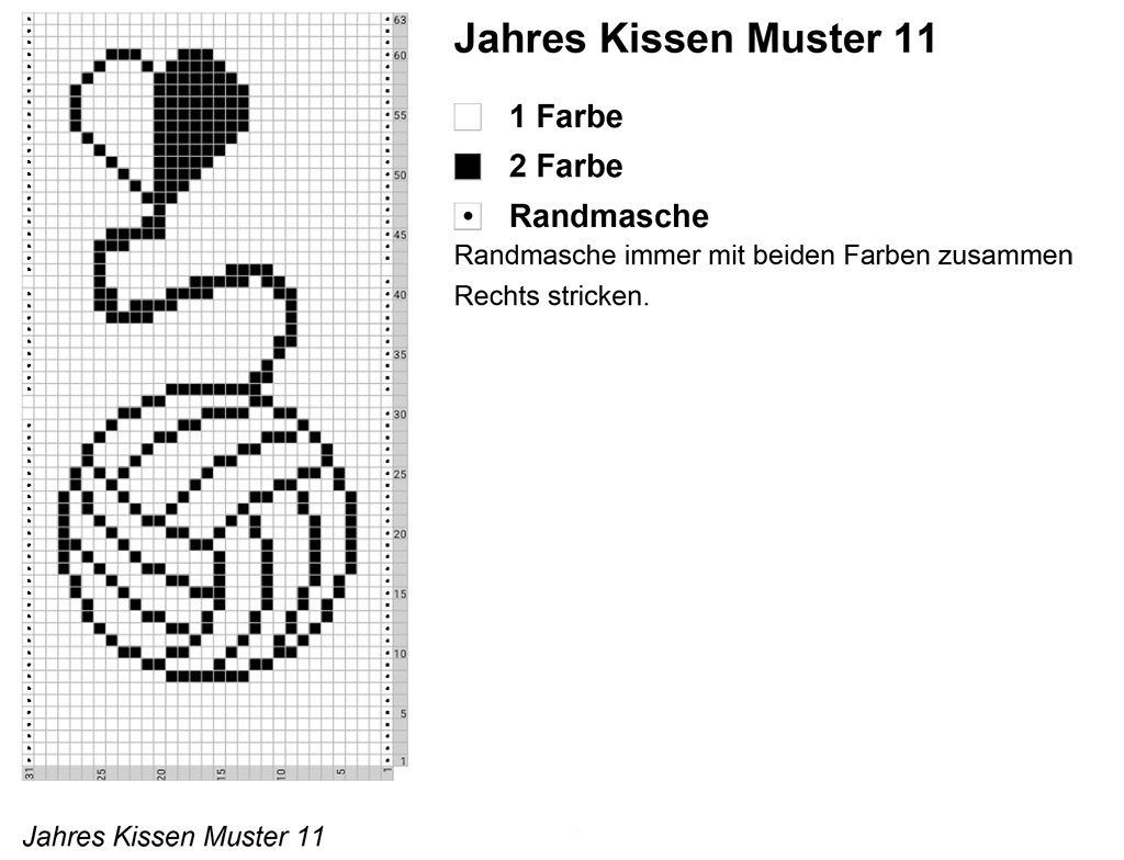 Jahres Kissen Muster 11