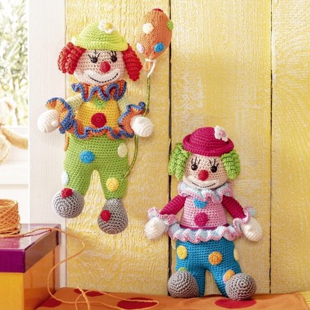 Clowns Jonglierbaelle Haekeln 450x450