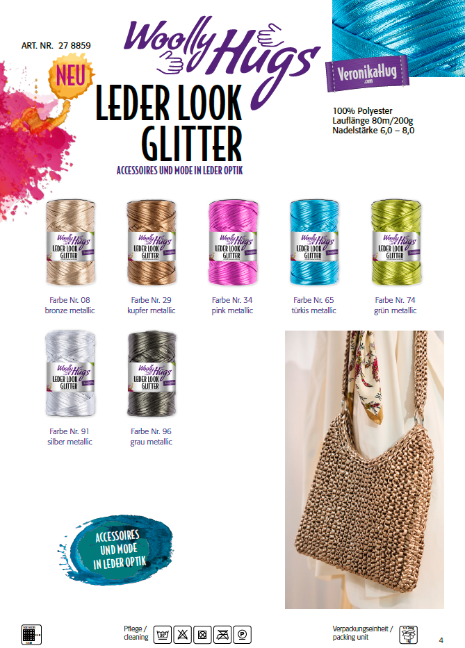 X Lederlookglitter X Lederlookglitter