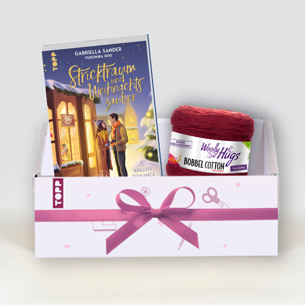 Geschenkset Multimustertuch Stricken 2