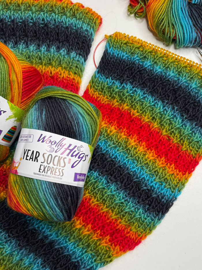 Year Socks Express Schal1