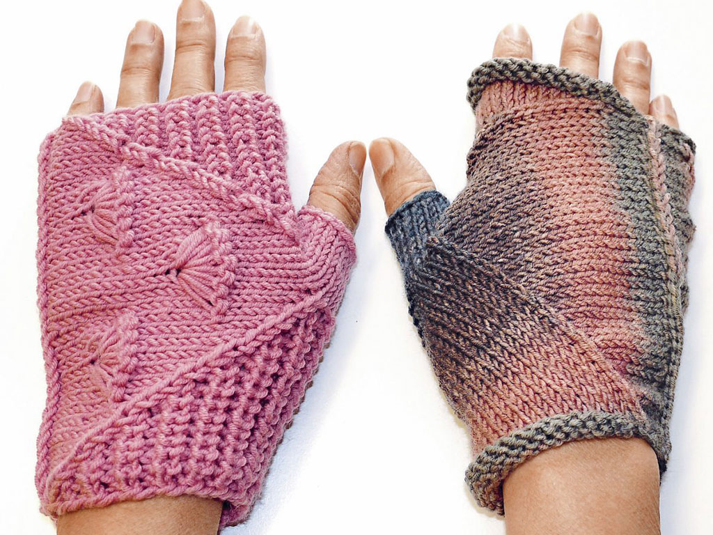 Fingerlose Handschuhe1