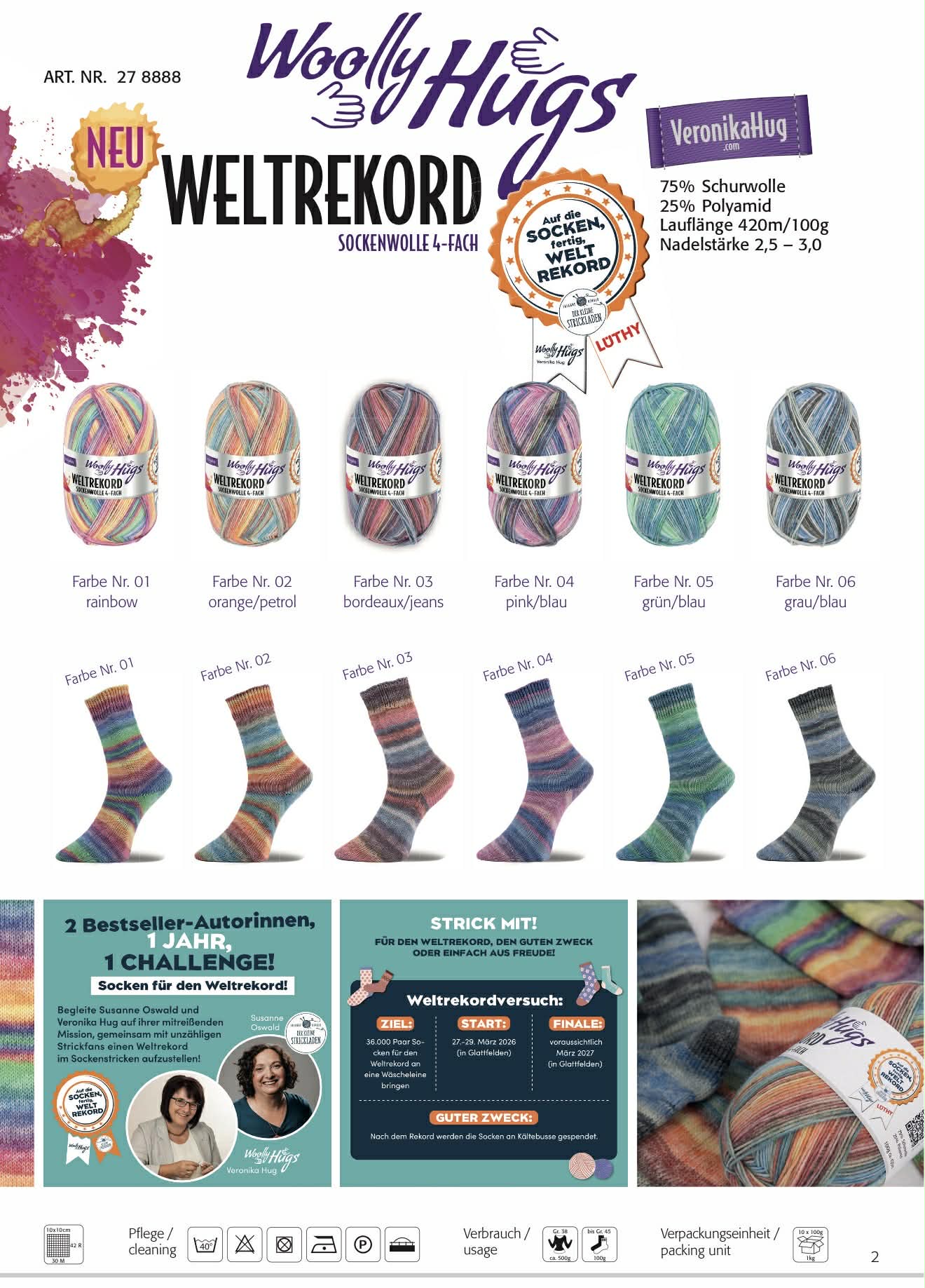 X Weltrekordsocken X Weltrekordsocken