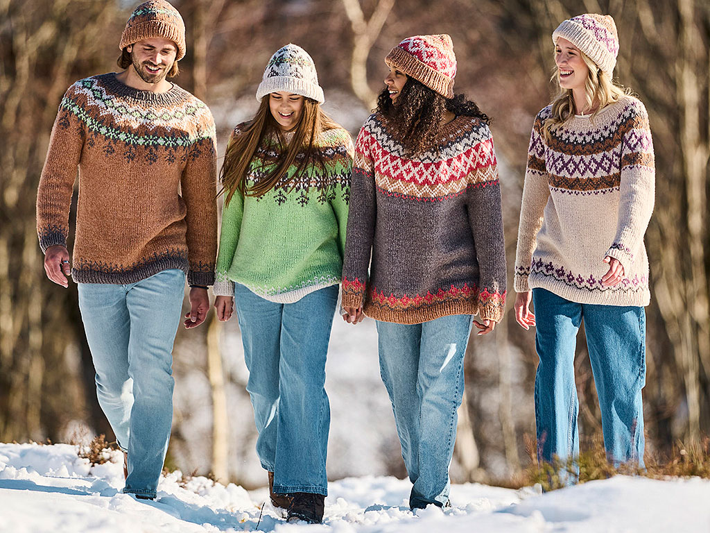 Sheep Islandpullis Gruppe Sheep Islandpullis Gruppe