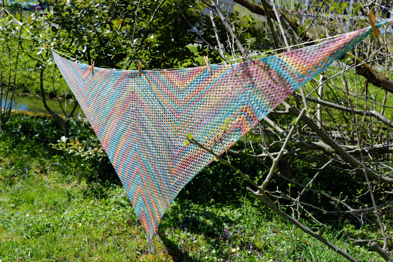 Karin Schelbert Maschenwelt 5 2026 Tuch Fitzi